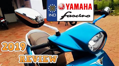 2019 Yamaha Fascino Updated Model New Added Features Mileage Review Youtube