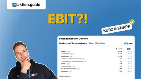 Alles was Du über das EBIT wissen musst EBIT Erklärung EBIT Formel