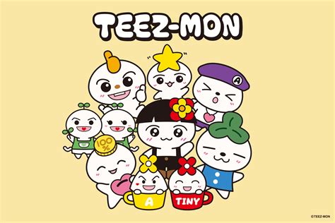 Ateez公式オリジナルキャラクター『teez Mon（ティーズモン）』誕生！｜株式会社レッグスのプレスリリース