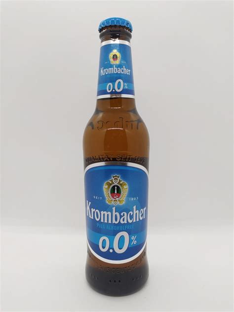 Krombacher Pils Alkoholfrei 0 0 Vol Bottle 33cl Carringtons Fine Wines