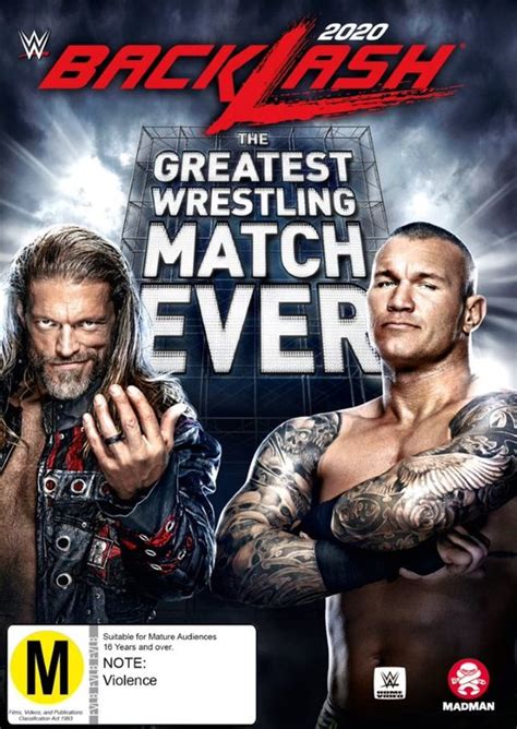 Wwe Backlash 2020 Dvd Buy Now At Mighty Ape Nz