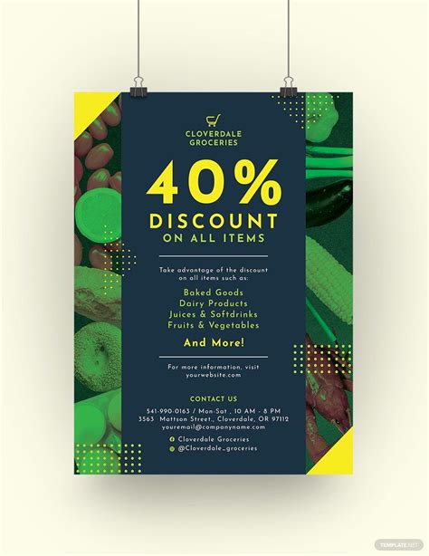 Clearance Sale Poster Template in PSD, Illustrator, Pages - Download | Template.net