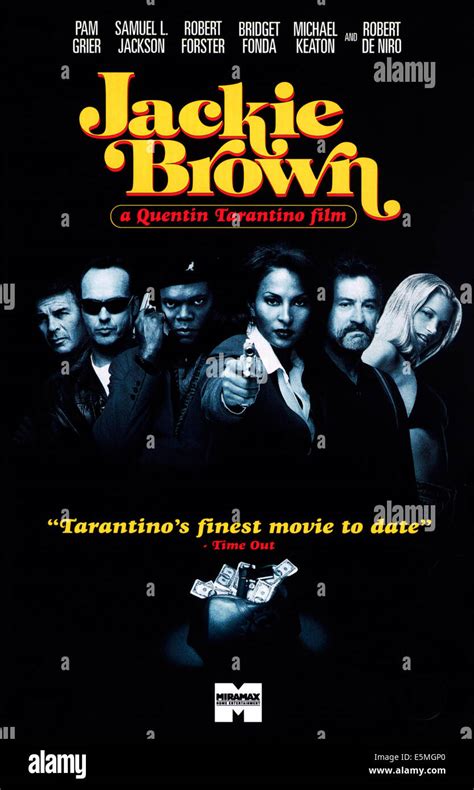 Jackie Brown From Left Robert Forster Michael Keaton Samuel L