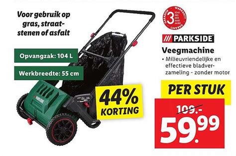 Parkside Veegmachine Aanbieding Bij Lidl 1Folders Nl