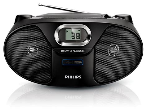 Philips Az382 220 Volt Cd Player Wusb And Mp3