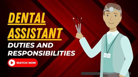 Dental Assistant Duties And Responsibilities Youtube