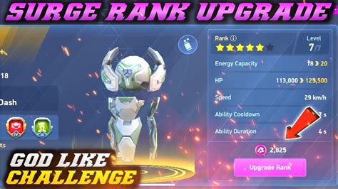 Surge Rank Upgrading Surge Arc Torrent 10 God Like Challenge