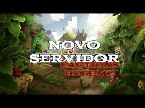 Minecraft NOVO SERVIDOR DE FACTIONS PARA MCPE V 1 17X HypeMC YouTube