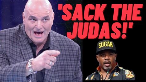 JOHN FURY RAGES AND SAYS TYSON FURY SHOULD FIRE SUGARHILL STEWARD FOR