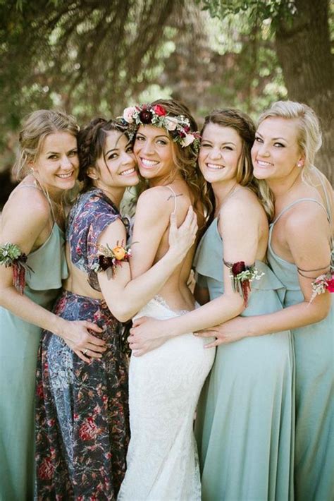 51 Best Bridesmaids Photos You Should Make Bohemian Bridesmaid Dress