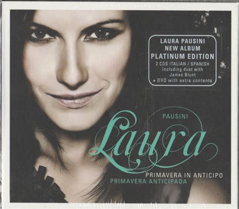 Laura Pausini Primavera In Anticipo Primavera Anticipada Cd