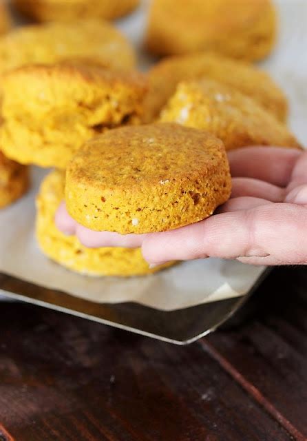 Pumpkin Biscuits {with Pecan-Honey Butter} | The Kitchen is My Playground