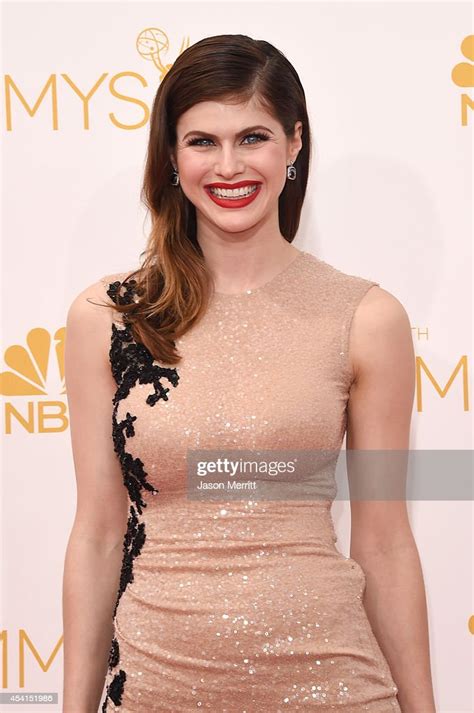 Actress Alexandra Daddario Attends The 66th Annual Primetime Emmy