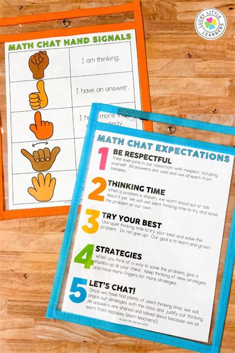 New Routines For Number Talks And Math Chats Lucky Little Learners