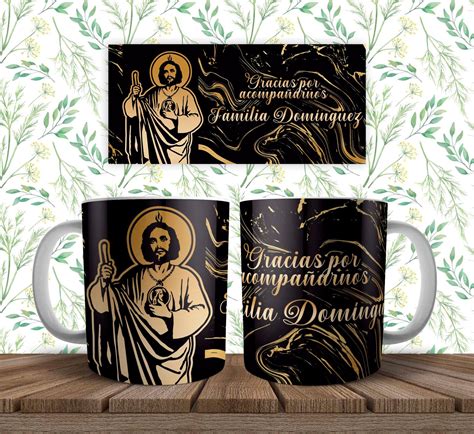 Plantillas San Judas Tadeo Dise Os Sublimacion Tazas Etsy Uk