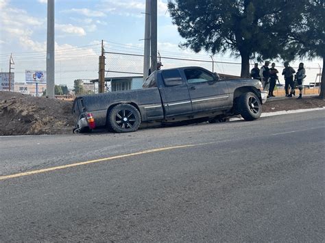 Provoca Conductor Accidente En La Carretera Federal Irapuato Silao