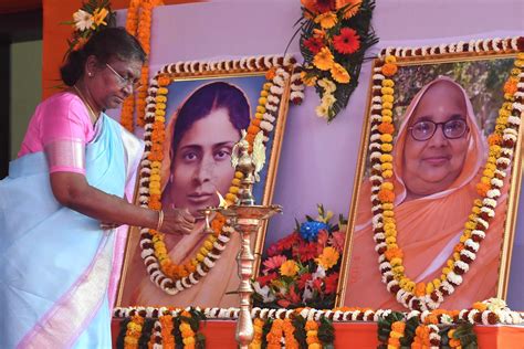 The President Of India Smt Droupadi Murmu Graced And Addressed The