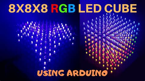 8x8x8 Rgb Led Cube Schematic