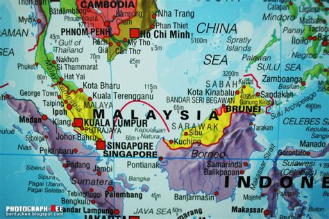 Where Is Malaysia On A World Map Map