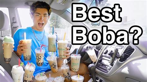 Trying Every Boba Shop In Hours Youtube