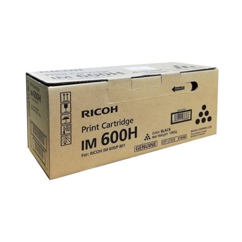 Genuine Ricoh Im 600 P801 Toner Cartridge 418482 Printzone®