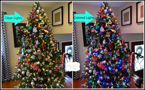 White Lights Or Colored Lights On Christmas Tree – The Urban Decor