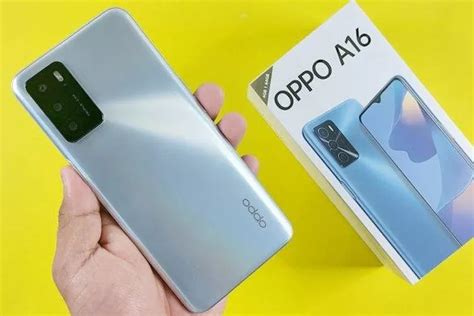 Membawa Layar Ips Lcd Dengan Kapasitas Baterai 5000mah Hp Oppo A16 Hanya 1 Jutaan Sudah