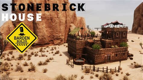 Conan Exiles Stonebrick House Speed Build No Mods