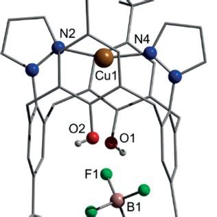 The Molecular Structure Of Selected Bond Lengths And Angles