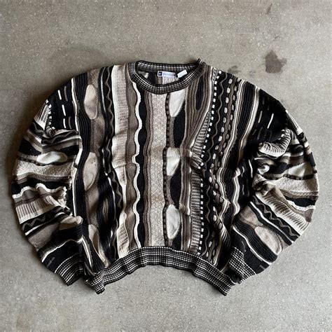 Bachrach Coogi Style Sweater Size XL A Few Threads Depop