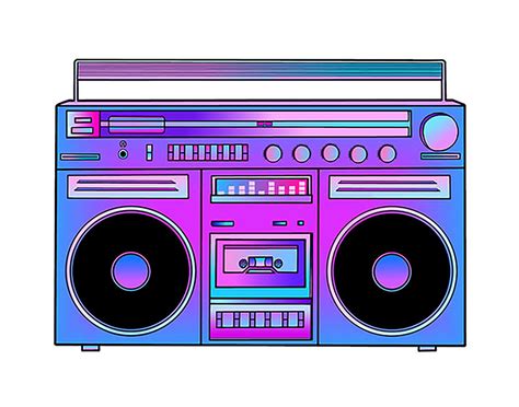 Boombox Digital Art by Richard J Wing - Fine Art America
