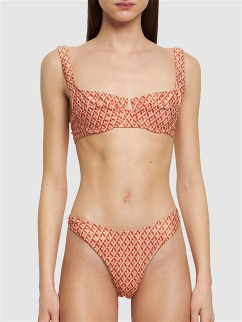 Brigitte Printed Bikini Reina Olga Women Luisaviaroma