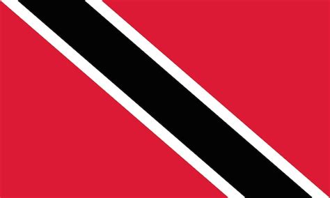 Premium Vector Flat Illustration Of Trinidad And Tobago National Flag