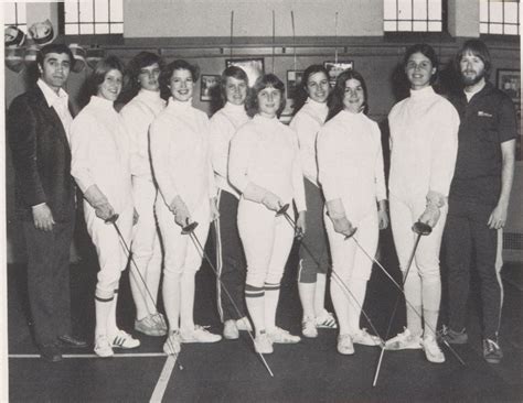 Women S Fencing Team 1977 Yale University Library Online Exhibitions