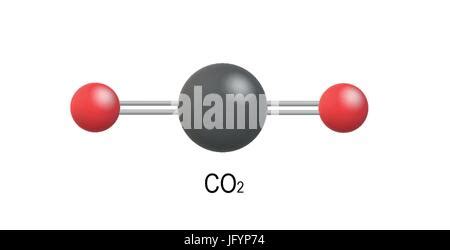 Chemie Modell Molek L Kohlendioxid Co Wissenschaftliche Element Formel