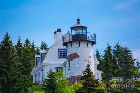 Bear Island Lighthouse, Maine. Photograph by John Greco - Fine Art America