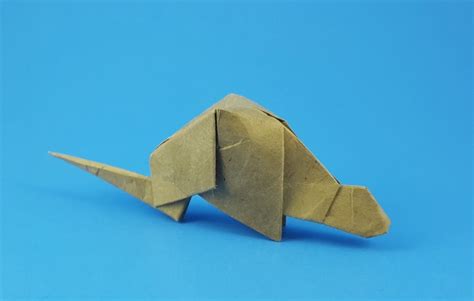 Origami Otters And Weasels Gilads Origami Page