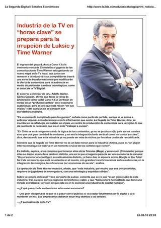 La Segunda Digital Se Ales Econ Micas Pdf Descarga Gratuita