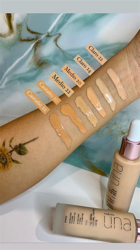 Natura Base Serum Nude Me Fps Swatches Natura Maquillaje