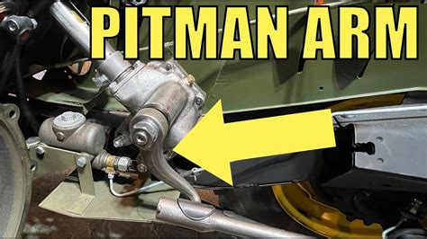 How To SET Pitman Arm On The Ross Steering Box CJ2A Willys Jeep YouTube