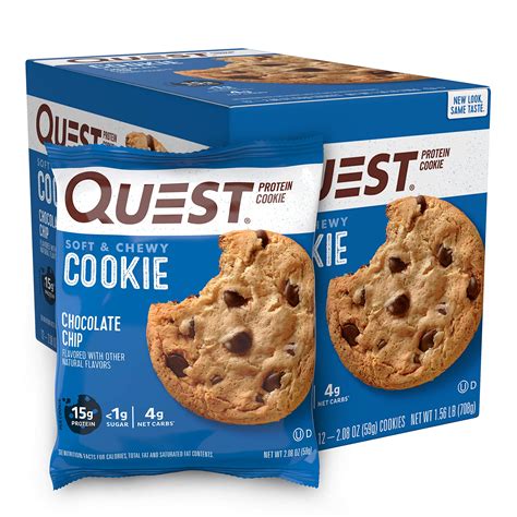 Quest Nutrition Chocolate Chip Protein Cookie Keto Friendly High