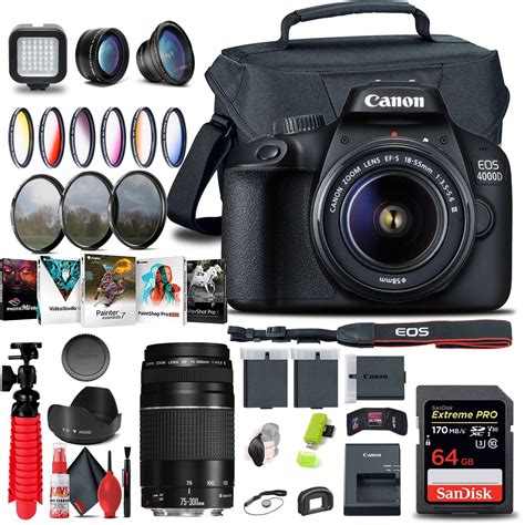 Canon Eos D Rebel T Dslr Camera With Mm Lens Ef