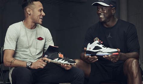 Michael Jordan e Neymar Jr apresentam coleção NJR x JORDAN