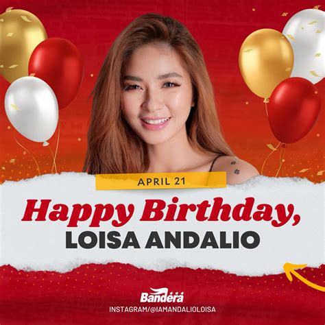 Bandera On Twitter IT S LOISA ANDALIO S DAY Sabay Sabay Nating