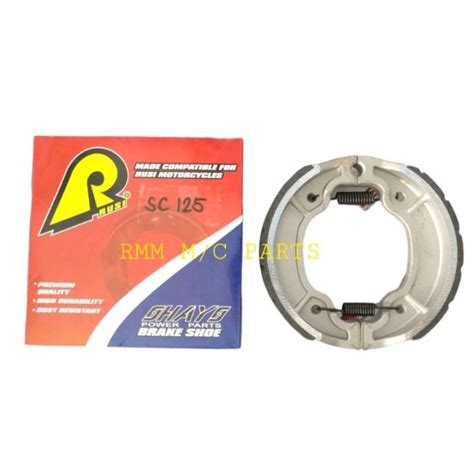 Rear Brake Shoe Rusi Sc125 Gala Royal Venus Passion Gy6 125