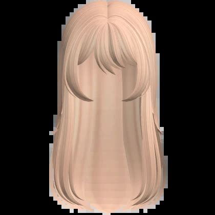 Kawaii Goth Emo Wispy Long Straight Hair Blonde Roblox Item Rolimon S