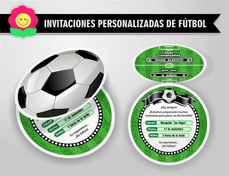 Test Title Invitaciones De F Tbol Tarjetas De Cumplea Os Futbol