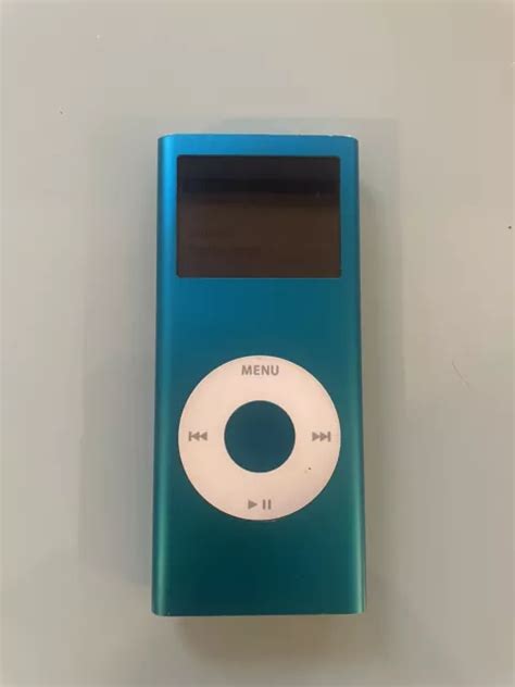 Apple Ipod Nano 4th Generation 4gb Blue Tested Needs New Battery 133 Picclick Ca