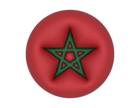 morocco flag icon on transparent background 33299252 PNG