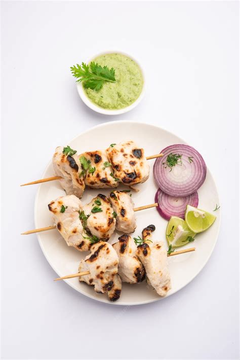 Premium Photo Malai Chicken Tikka Or Murgh Malai Is A Mouthwatering